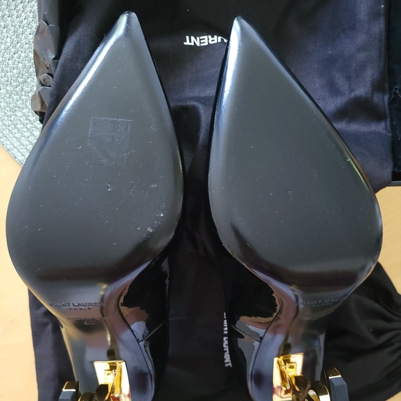 YSL OPYUM ESCARPINS / YSL OPYUM PUMPS HEEL - Picture 6 of 10